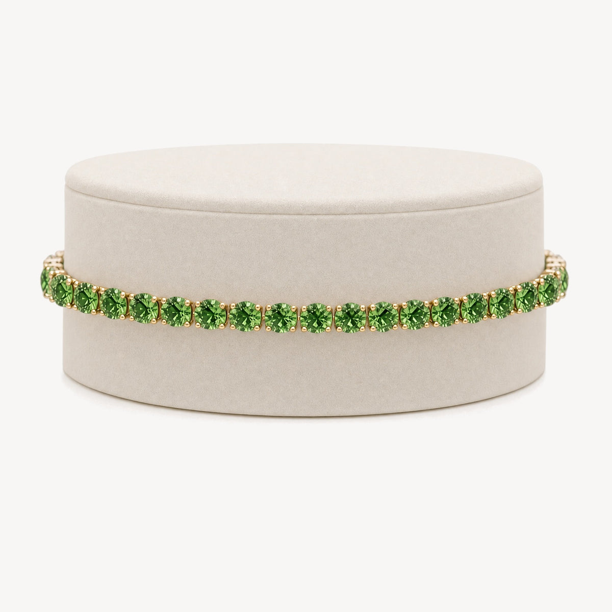 Chrome Tourmaline Tennis Bracelet